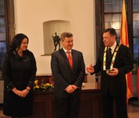 15-16 февруари 2011 година, Љубљана - Средба со градоначалникот на Љубљана, г. Зоран Јанковиќ, при официјалната посета на Република Словенија  