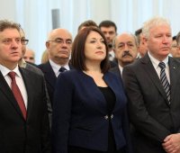 10.11.2016 - Признанието „Повелба на Република Македонија“ на Асоцијацијата на здруженија на инженери – Инженерска институција на Македонија се доделува по повод 70 години од основањето како професионална и научнo - стручна организација, а особено за постигнатите резултати во стимулирањето и координирањето на развојот на науката и новите технологии во сите инженерски дисциплини во Република Македонија. 