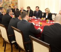 Средба со премиерот на Чешка, Петр Нечас
