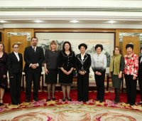 8 ноември 2011 година, Пекинг - Средба на г-ѓа Иванова со г-ѓа Чен Џили, Претседател на Се-кинеската женска федерација и заменик претседавач со Постојаниот комитет на Кинескиот Народен конгрес