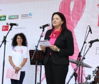 17.05.2014, Скопје - Хуманитарната манифестација „Напред розово 2014“, во организација на здружението „Борка“, посветена на борбата против ракот на дојката
